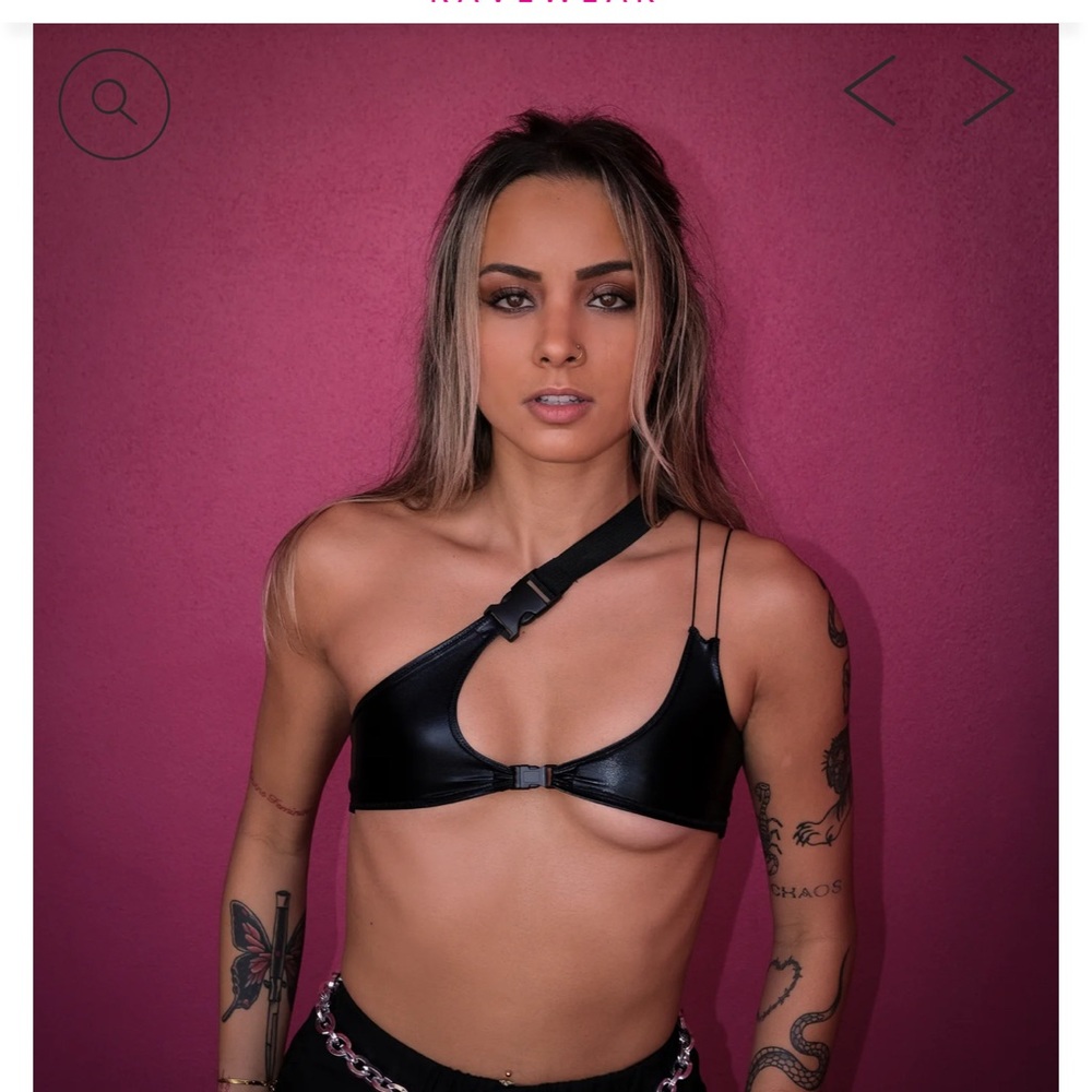 Euphoric rave wear top
